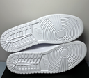 NEW - Nike Air Jordan 1 Low Shoes 'Triple White' 553558-136 US Men's Size-12 price