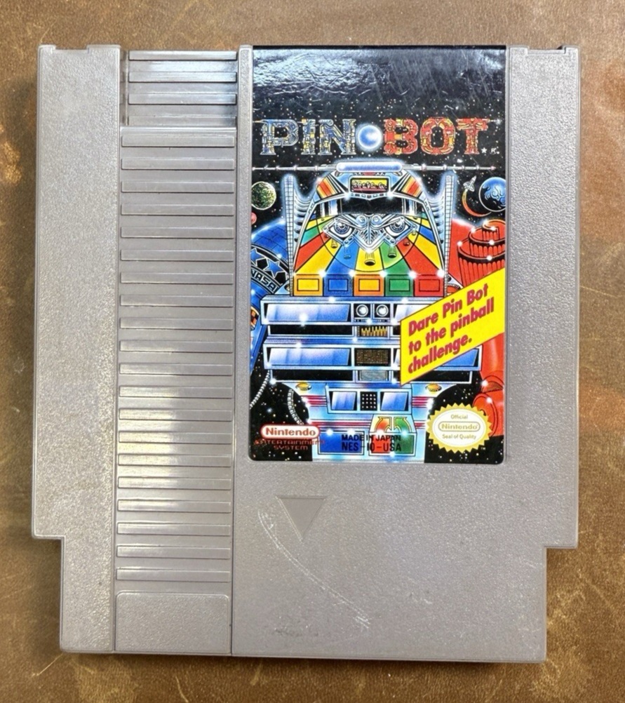 NES Lot - Arkanoid, Super Glove Ball, PinBot, RoadBlasters - Tested Authentic #1