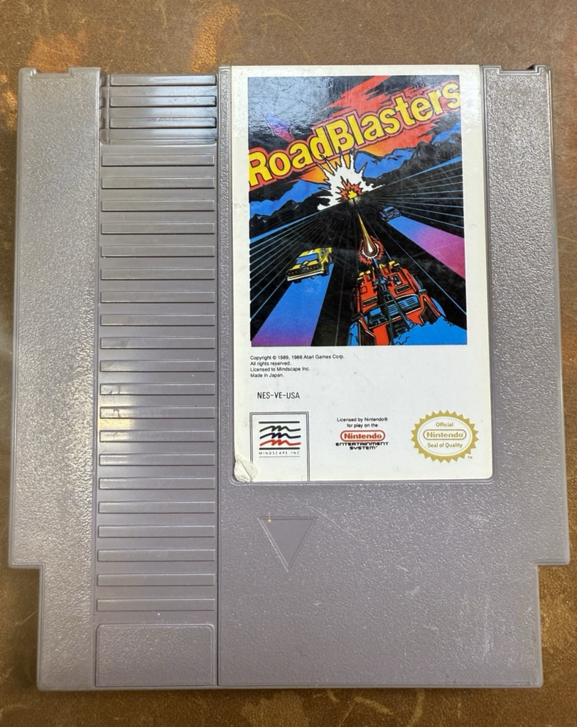 NES Lot - Arkanoid, Super Glove Ball, PinBot, RoadBlasters - Tested Authentic #5
