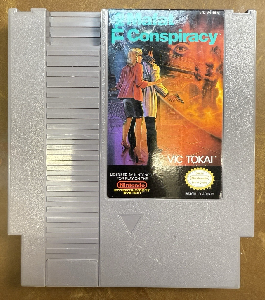 NES Lot - Spy vs Spy NARC Bayou Billy Videomation Mafat Conspiracy - Authentic! #9