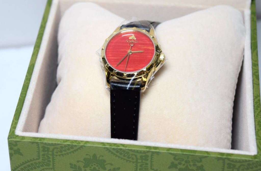 GUCCI Le Marche YA126556 Red Women's Watch - 27MM #1