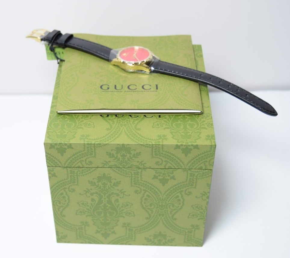 GUCCI Le Marche YA126556 Red Women's Watch - 27MM #7