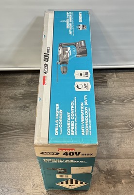 Makita 40V Max XGT Brushless Cordless 1-9/16 in. AVT Rotary Hammer Kit GRH05M1 #4