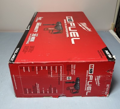 Milwaukee 2717-20 M18 FUEL 18V 1-9/16-Inch SDS-Max Rotary Hammer - Bare Tool New #3