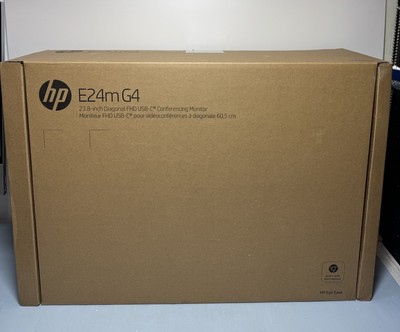 NEW - HP E24m G4 23.8" Conferencing Monitor 1920x1080 60Hz IPS 5ms 40Z32AA#ABA #1