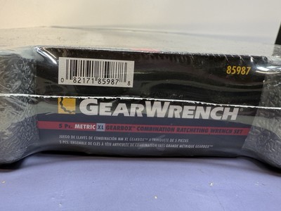 GEARWRENCH 5 Pc. GearBox 12 Pt. XL Double Box Ratcheting Wrench Set w/ Case #2