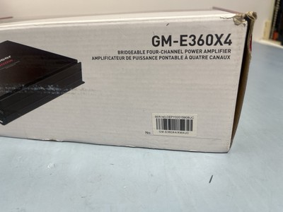 Pioneer GM-E360X4 1000W Max, 4/3/2 Channel Car Amplifier Brand New #3