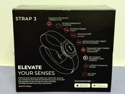 Woojer High-Fidelity Haptic Body Strap 3 - Brand New Factory Sealed #1