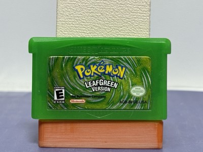 Pokemon LeafGreen Version (Nintendo GameBoy Advance, GBA) Authentic Game Cart #2