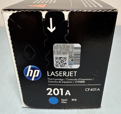 HP 201A Cyan Original LaserJet Toner Cartridge (CF401A) Brand New #3