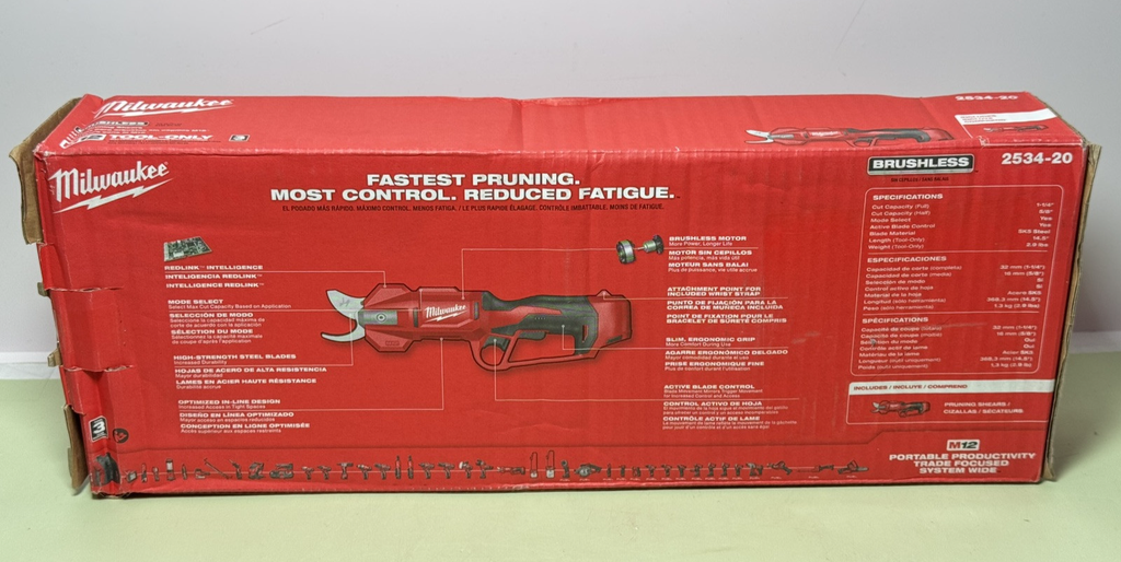 Milwaukee 2534-20 M12 12V Brushless Cordless Pruning Shears - Bare Tool #2