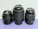 Nikon D3000 DSLR Camera Bundle - 3 Lenses, Bag, Charger, 1394 shutter count used