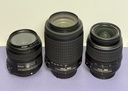 Nikon D3000 DSLR Camera Bundle - 3 Lenses, Bag, Charger, 1394 shutter count price