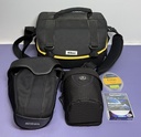 Nikon D3000 DSLR Camera Bundle - 3 Lenses, Bag, Charger, 1394 shutter count in Boston, MA