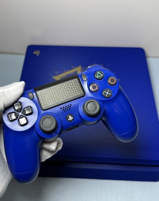 Sony PlayStation 4 Slim 1TB - Days of Play Blue Limited Edition w controller #6