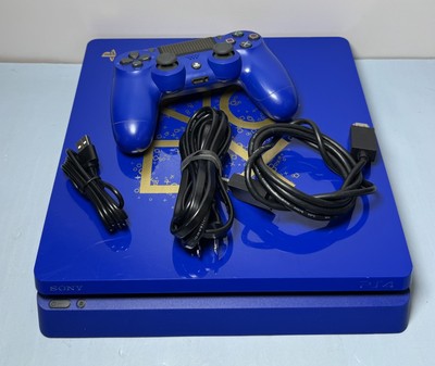 Sony PlayStation 4 Slim 1TB - Days of Play Blue Limited Edition w controller #7