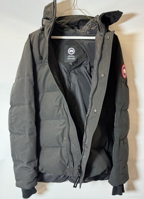 Canada Goose Mens MacMillan Parka 3804M-Black Size Large 180/108Y #1