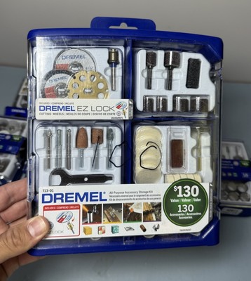 Dremel Rotary Tool Accessory Lot - 8 Kits EZ Lock Cutting,Sanding, Polishing-New #1