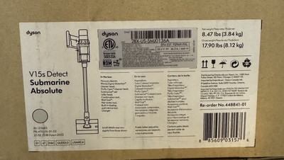 Dyson V15s Detect Submarine Absolute Cordless Stick Vacuum Nickel 448841-01 #4