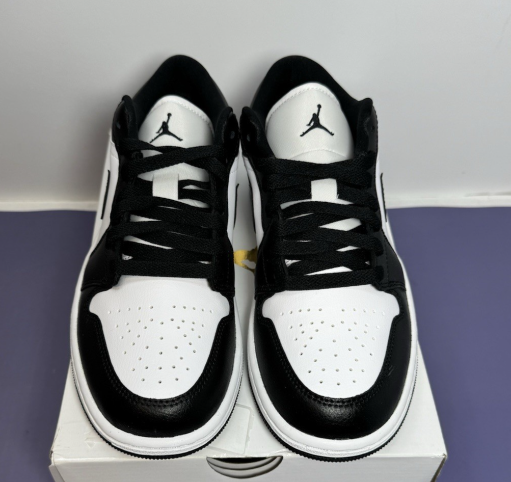 New - Nike Women's Air Jordan 1 Low Panda Black White DC0774-101 US Size 8 #1