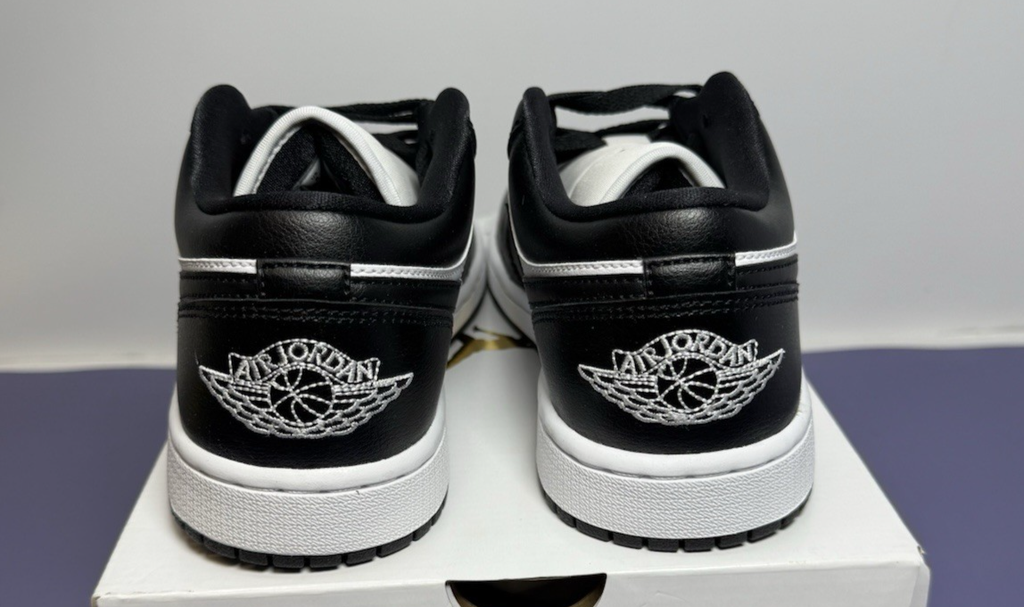 New - Nike Women's Air Jordan 1 Low Panda Black White DC0774-101 US Size 8 #3