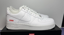 New Nike Air Force 1 Low x Supreme White CU9225-100 US Men's Size  12 used