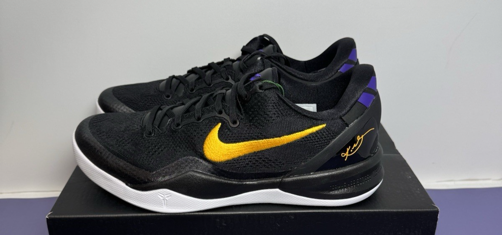 New Nike Kobe 8 Protro HF9550-001 Lakers Away Basketball Shoes US Men's Size 8 #2