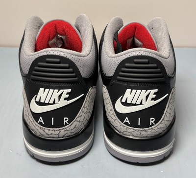 Nike Air Jordan 3 Retro OG Black Cement 2024 Shoes DN3707-010 Men’s Size 12 #3