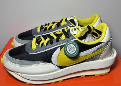 Nike LD Waffle sacai Undercover Black Bright Citron Yellow DJ4877-001 SZ 13 Men #1