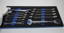 Cornwell Metric Ratcheting Wrench Set 8-19mm Blue Power used