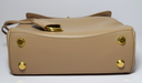 New - Balenciaga Rodeo Handbag Mini in Latte Smooth Calfskin, Aged-Gold Hardware – photo-1