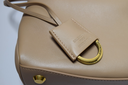 New - Balenciaga Rodeo Handbag Mini in Latte Smooth Calfskin, Aged-Gold Hardware – photo-2