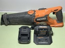 RIDGID Power Tool Combo Set - Reciprocating Saw, 2x Impact Driver, Charger, Bat buy
