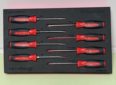 Snap-on SGMINI Soft Grip Mini-Tip Combination Screwdriver -8pc #2