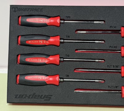 Snap-on SGMINI Soft Grip Mini-Tip Combination Screwdriver -8pc #4