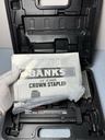 BANKS 18 Gauge 1/4 in. Crown Air Stapler 64156 CG1028737  w Case Manual cost