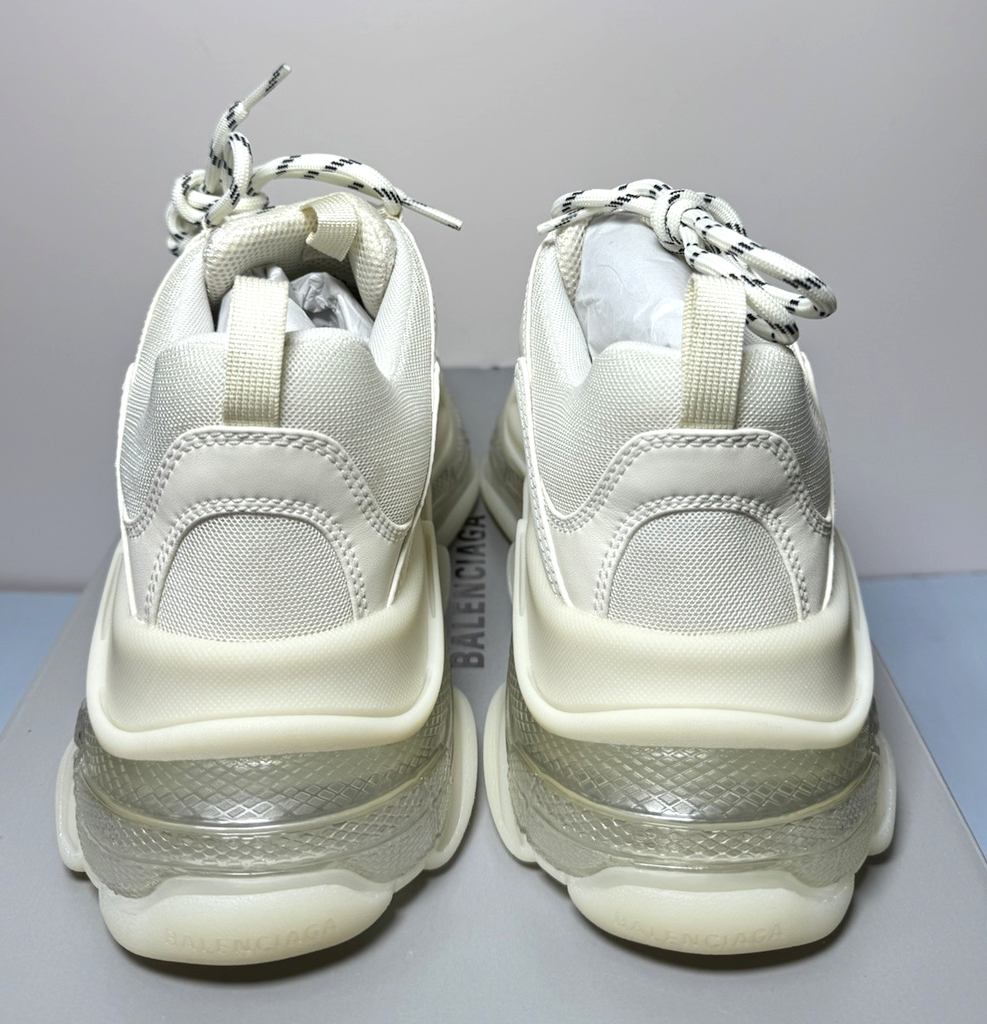 Balenciaga Triple S Clear Sole Light Beige 541624-W2GA1-9100 Men's US 9 SZ #3