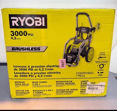 Brand New - RYOBI 3000 PSI 1.1 GPM Cold Water Electric Pressure Washer #2