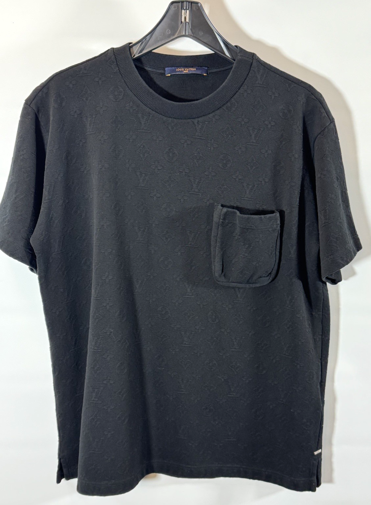 Louis Vuitton T-SHIRT L Black RM222Q-TCL-HIY49W #1