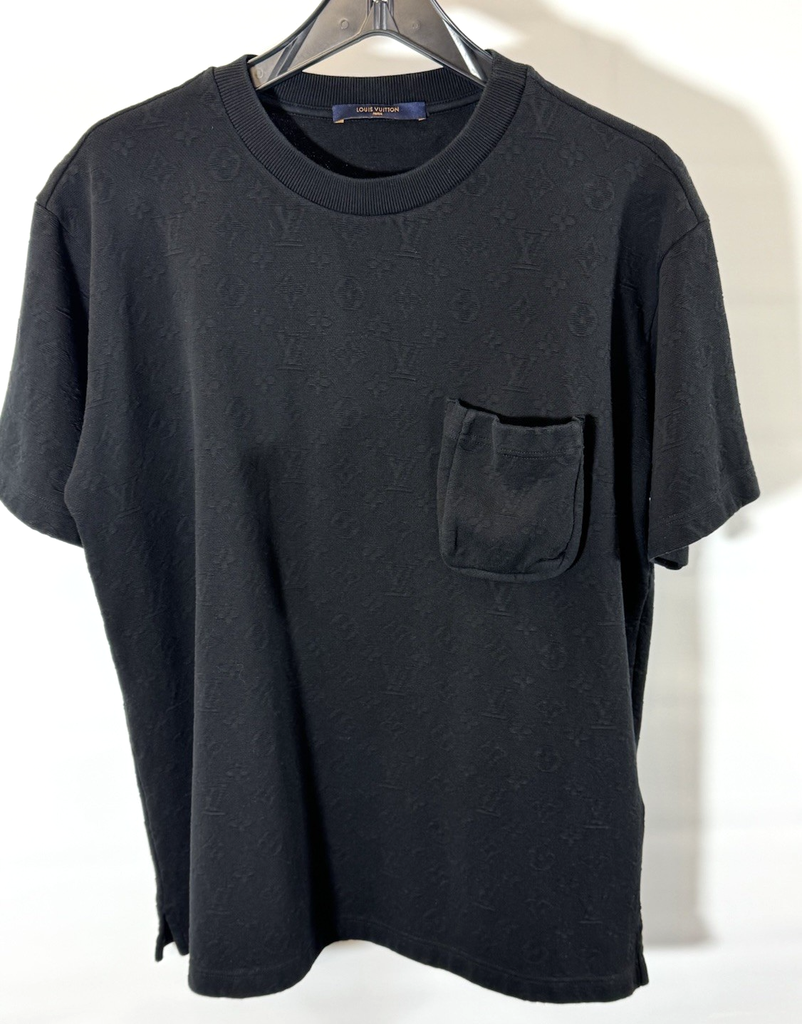 Louis Vuitton T-SHIRT L Black RM222Q-TCL-HIY49W #7
