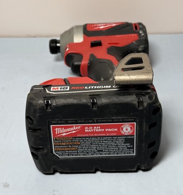 Milwaukee 2850-20 M18 18V Brushless 1/4” Hex Impact Driver w/ 2Ah Battery #4
