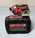Milwaukee 2850-20 M18 18V Brushless 1/4” Hex Impact Driver w/ 2Ah Battery cost