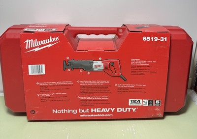 New - Milwaukee 6519-31 SAWZALL Reciprocating Saw Kit #1