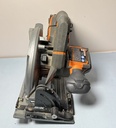 RIDGID R8652 7-1/4" 18 VOLT CORDLESS CIRCULAR SAW W 6.0Ah battery used