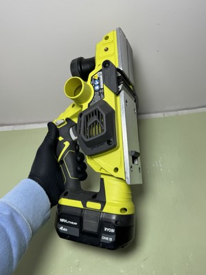 RYOBI P611  18-Volt  Cordless 3-1/4 in. Planer with 4.0 Ah battery #4