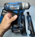 Hercules 12V Tool Set HD031B, HD033B Ratchets+57242 Impact Wrench, Batt-Open Box used