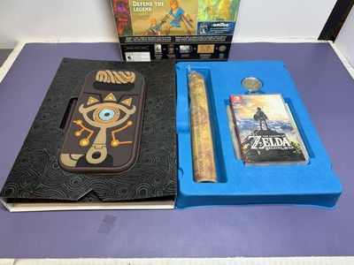 Legend of Zelda: Breath of the Wild - Special Edition (Switch, 2017) CIB - Mint #3