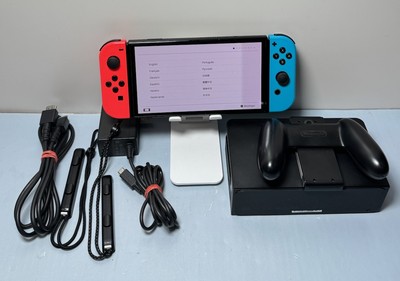 Nintendo Switch OLED Model HEG-001 Handheld Console 64GB #2