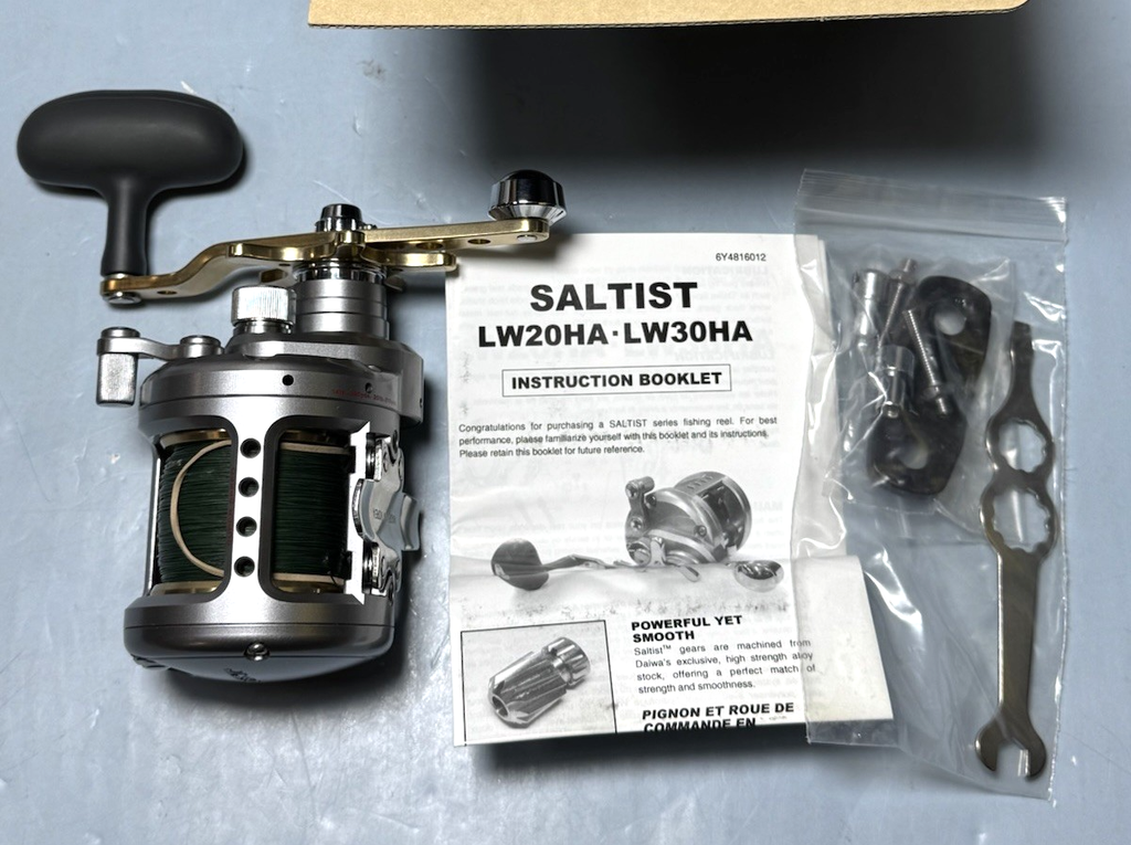 Daiwa Saltist LW20HA Conventional Reel -Made in Korea #1