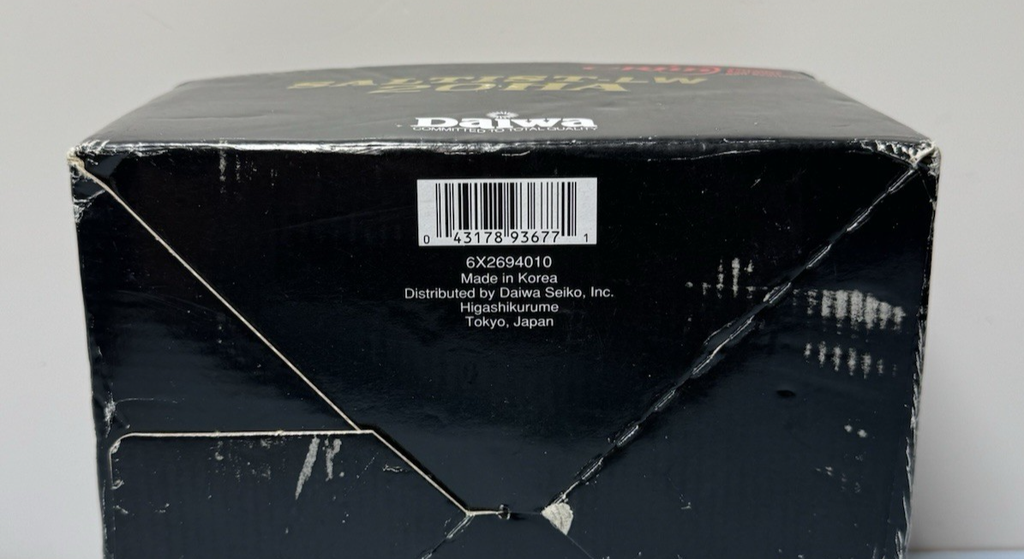 Daiwa Saltist LW20HA Conventional Reel -Made in Korea #6